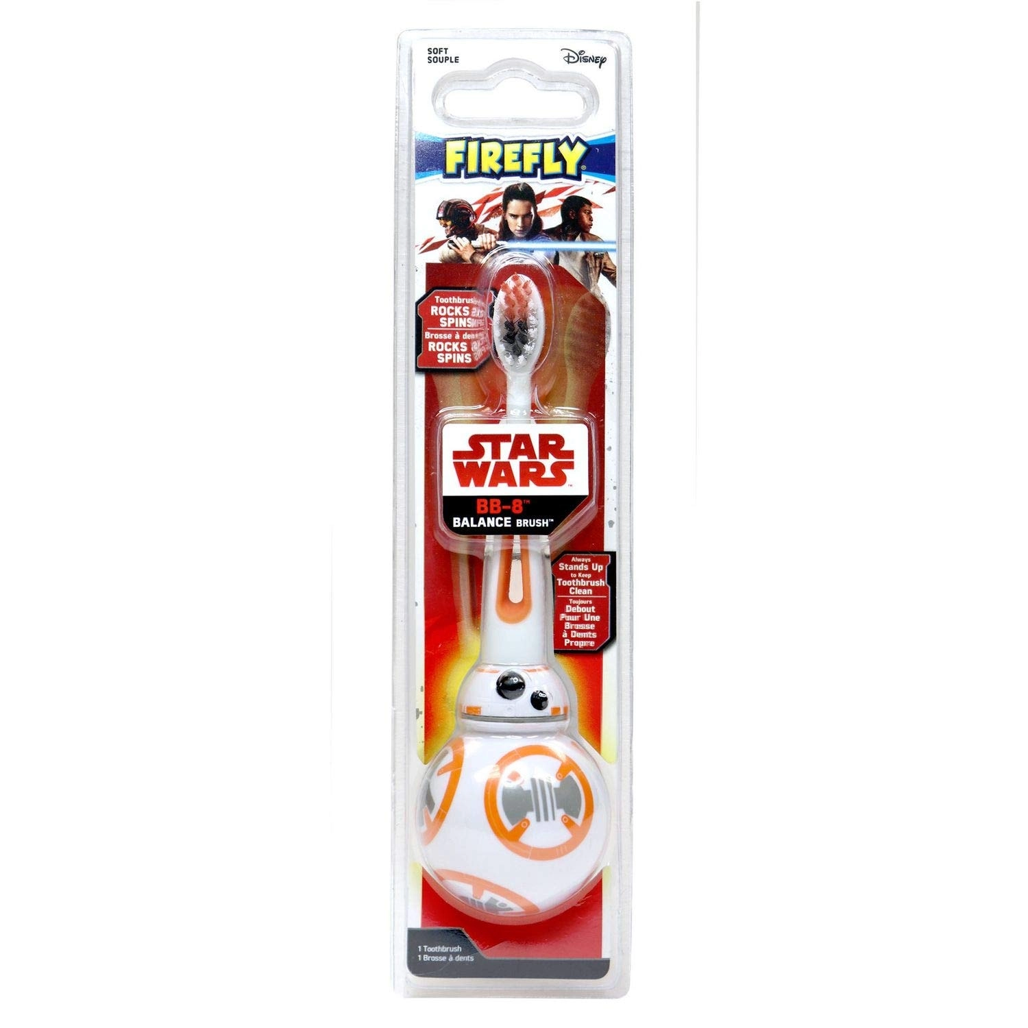 FIREFLY Star Wars BB8 Balance Kids Toothbrush - Soft