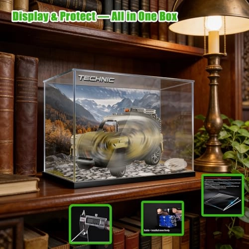 Display Case - 48 x 28 x 28 cm 3 mm ultra-clear acrylic