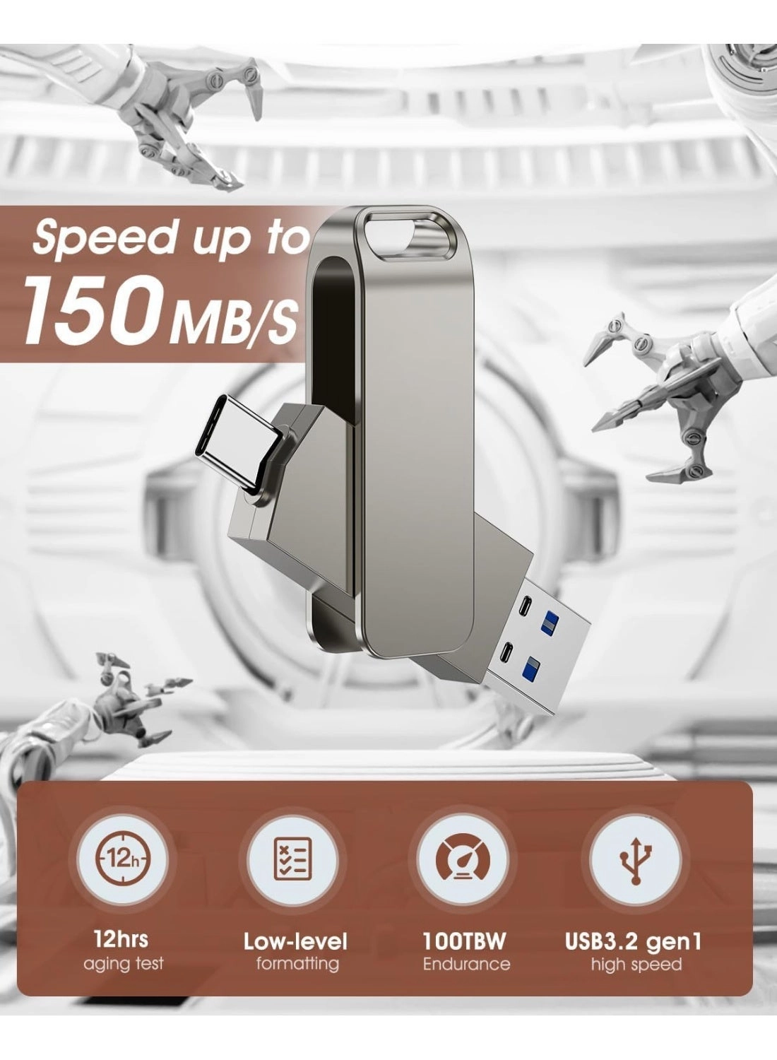 Jump Drive - USB 3.2 Gen 1 Type-C 128GB