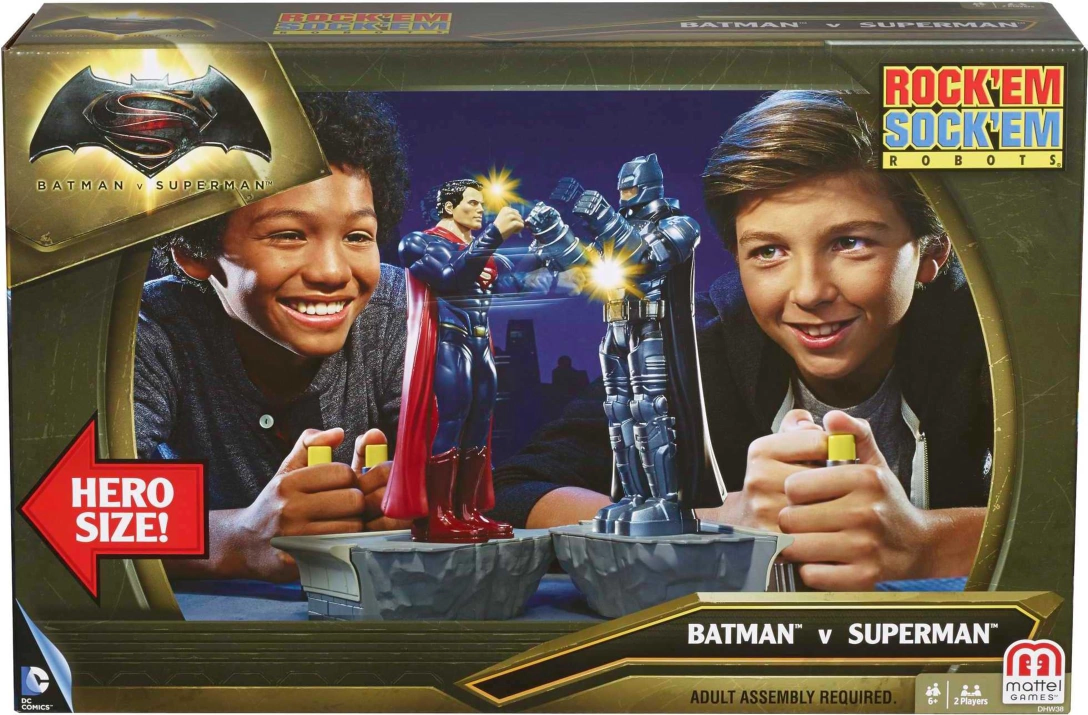 Mattel Games Rock 'em Sock 'em Robots - English 6 years and up