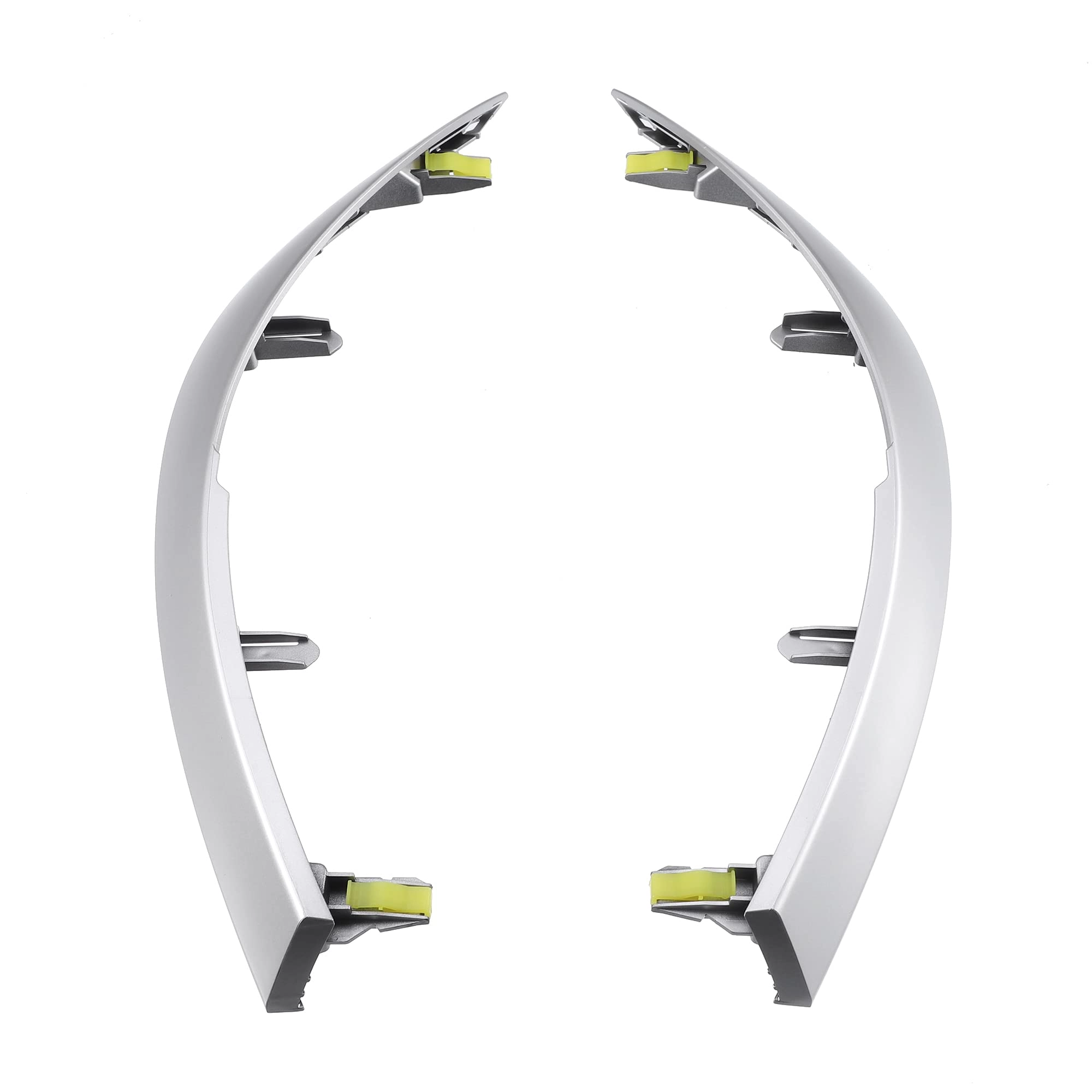 X AUTOHAUX Left and Right Upper Side Central Dashboard Cover Strip Trim - Toyota Corolla 2008-2013