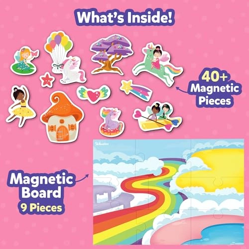 Magnetopia Princess & Unicorn Land - 3 to 7 40+ pieces