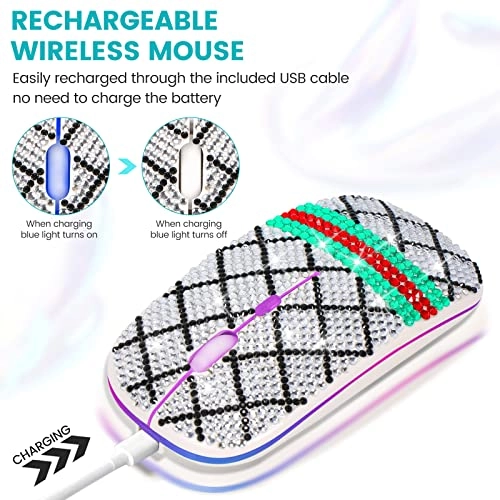 Dual Mode Silent Mouse - Wireless