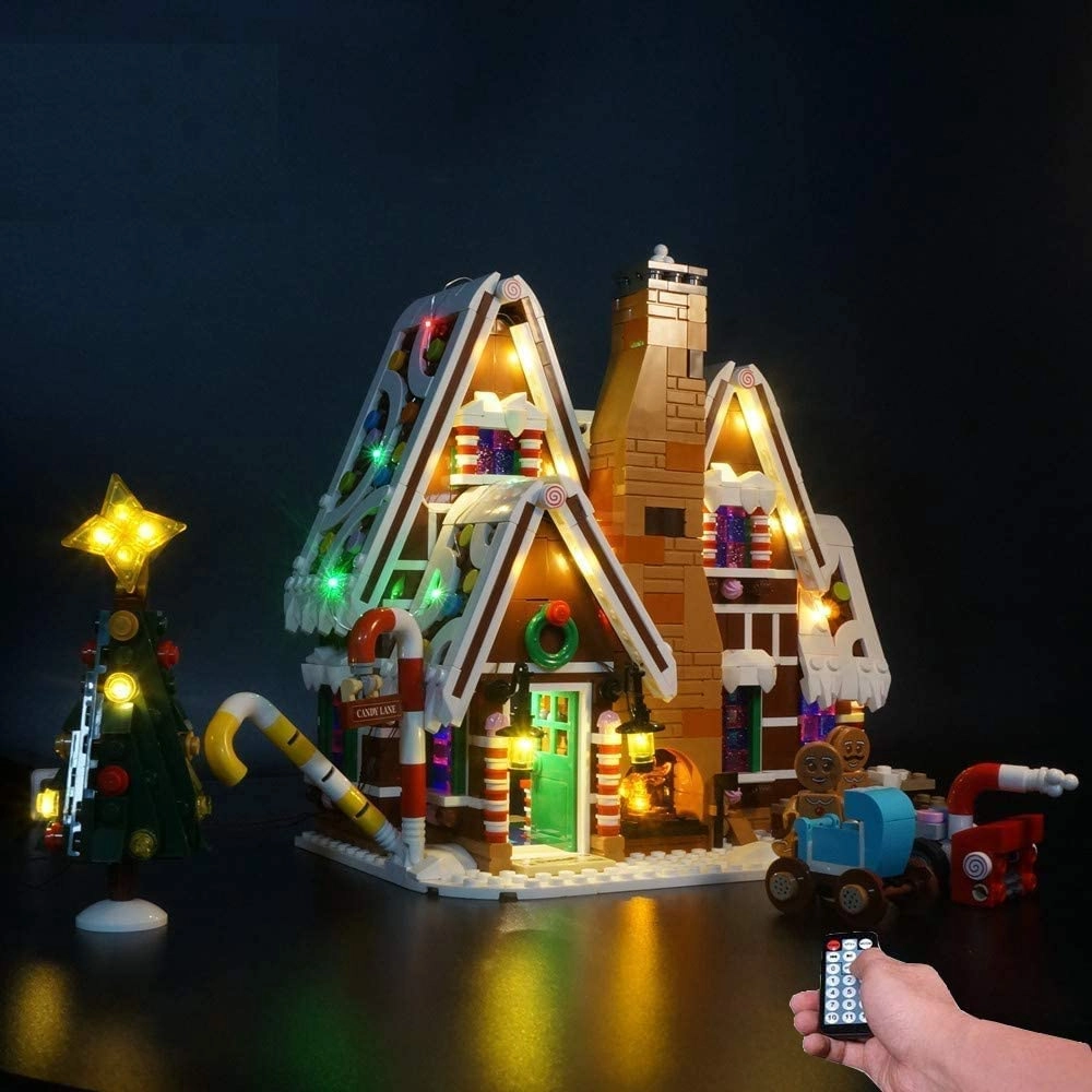 T-Club RC LED Light Kit for LEGO Gingerbread House 10267 - 1 5V