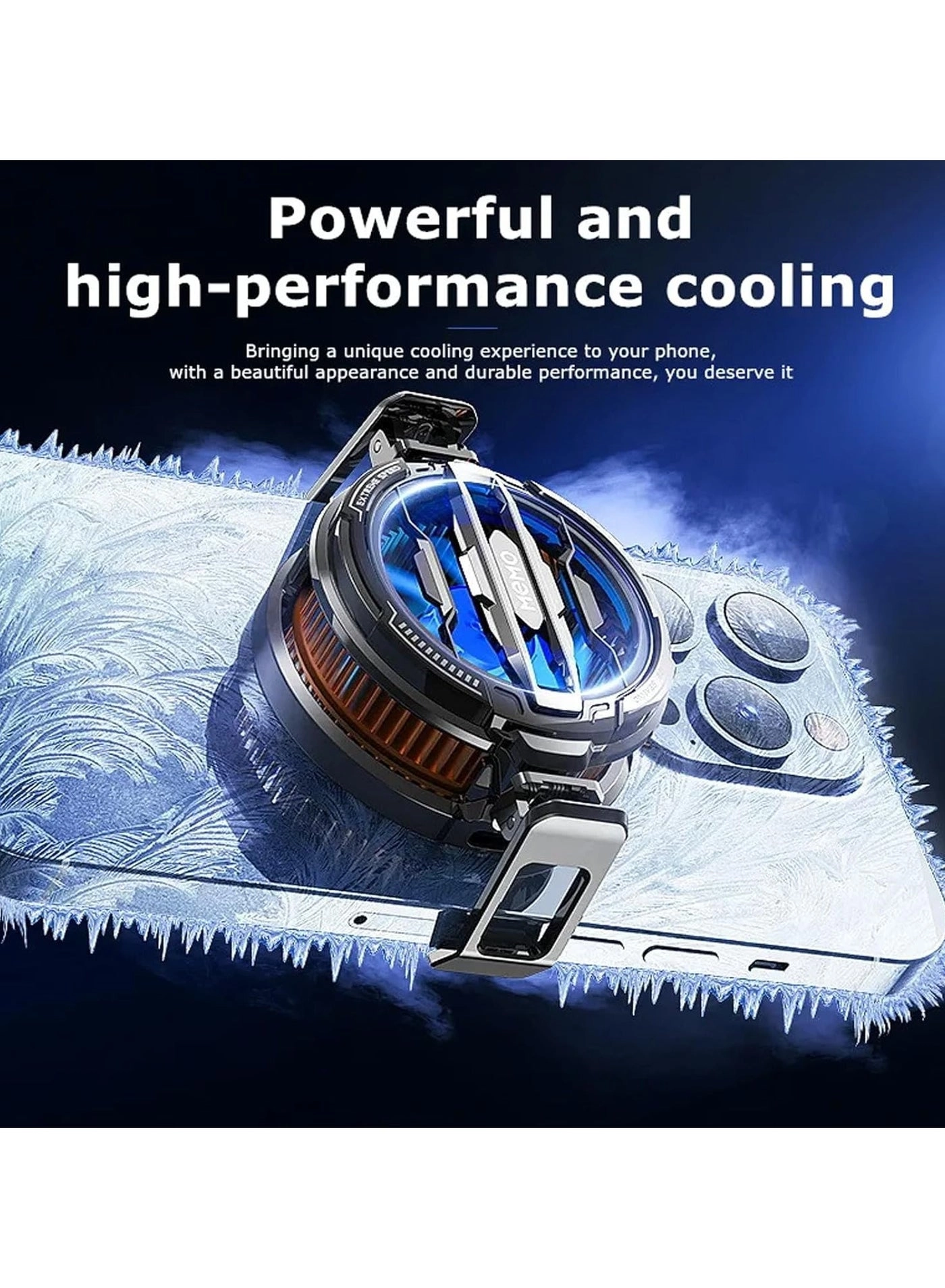 CX07 - Magnetic Phone Cooler Black+RGB