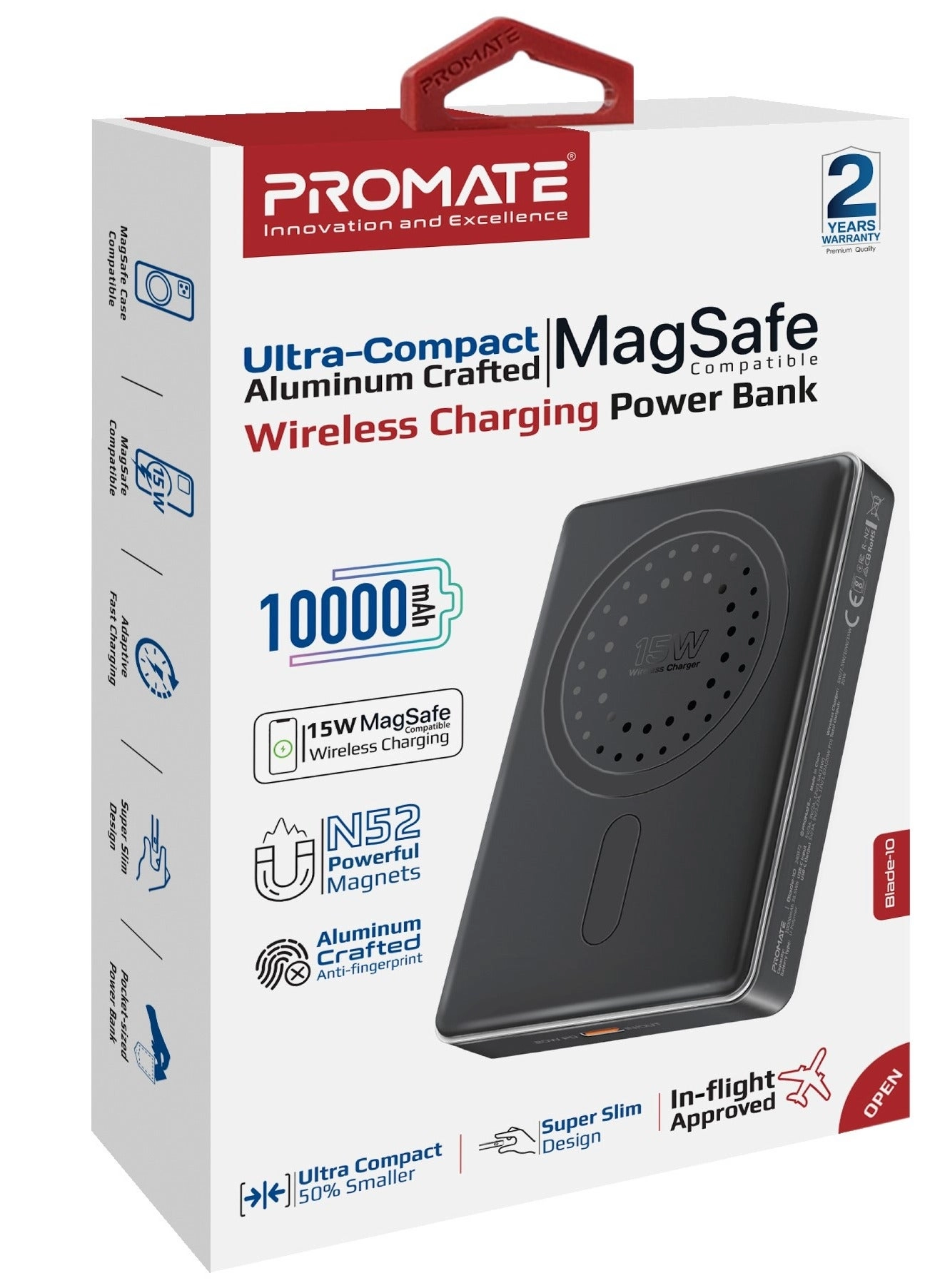 Blade-10 - 10000mAh 20W MagSafe Compatible