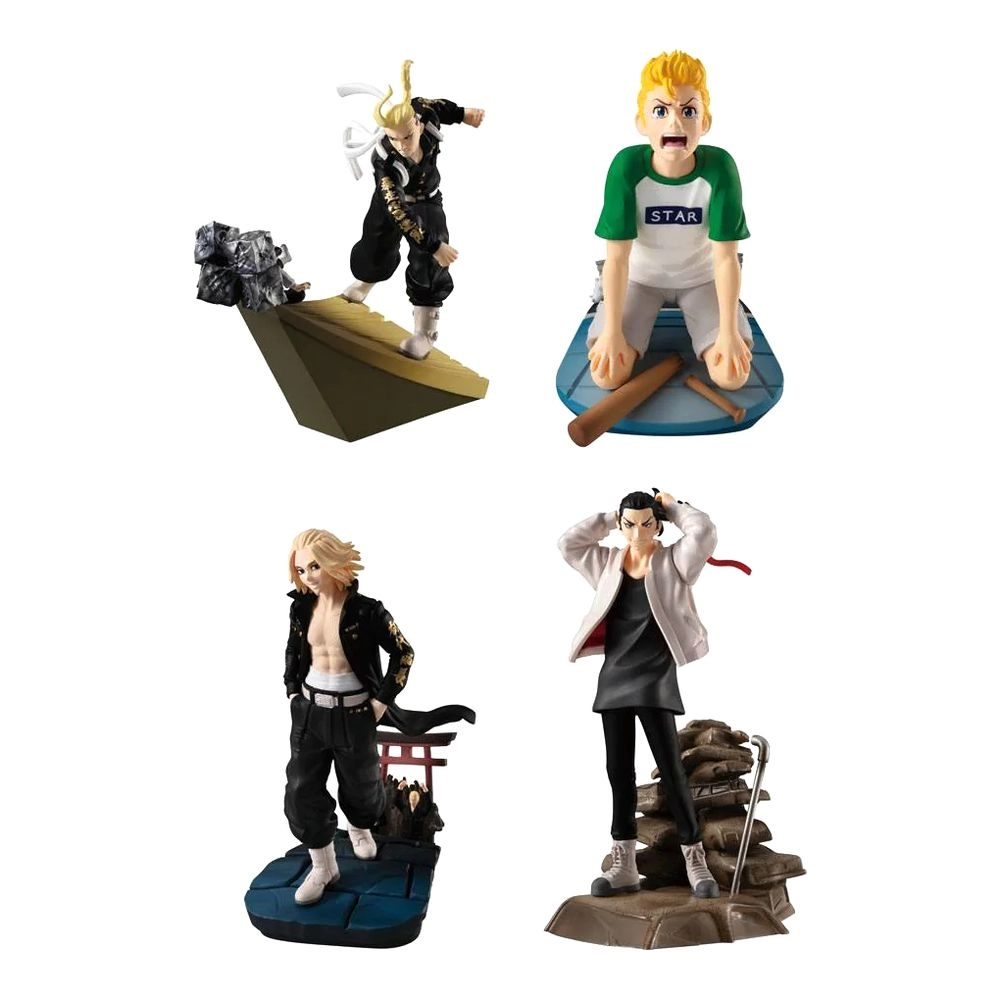 MegaHouse Petitrama Tokyo Revengers Toman Heroic Scene - 10cm