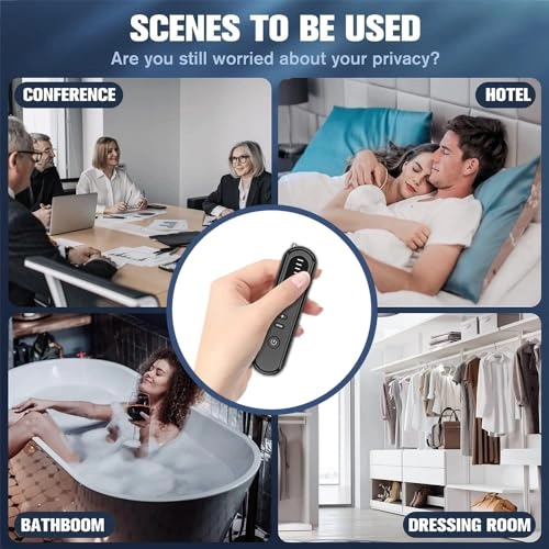Hidden Camera Detector - 6 Levels Sensitivity 3 Detection Modes Portable
