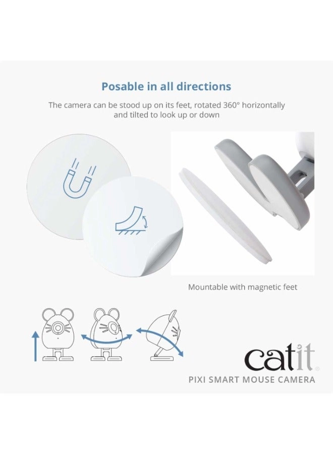 PIXI Smart Mouse Camera - Full HD 1080p Automatic night vision