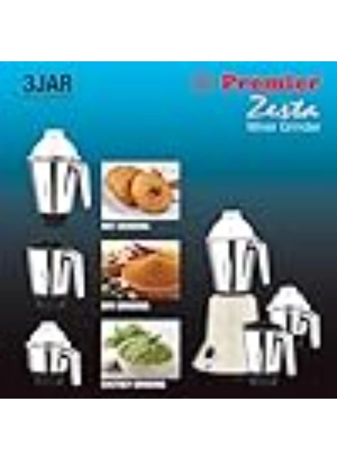 Zesta DX Mixer Grinder - 0.5 L ,1 L & 1.5 L 750W