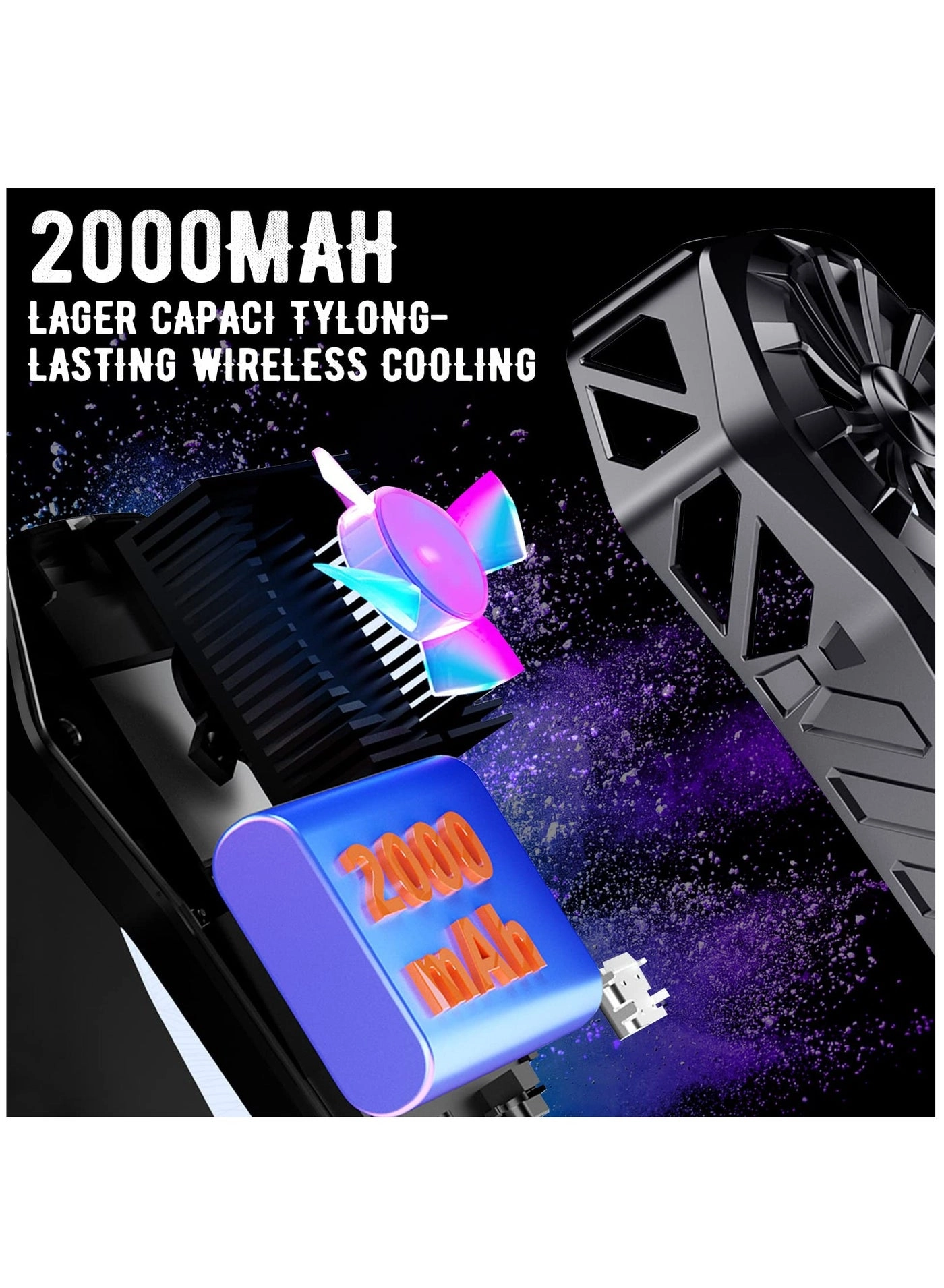 Phone Cooler - 65-88mm 4.5-6 inches