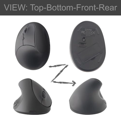 Left Handed Vertical Mouse - Wi-Fi