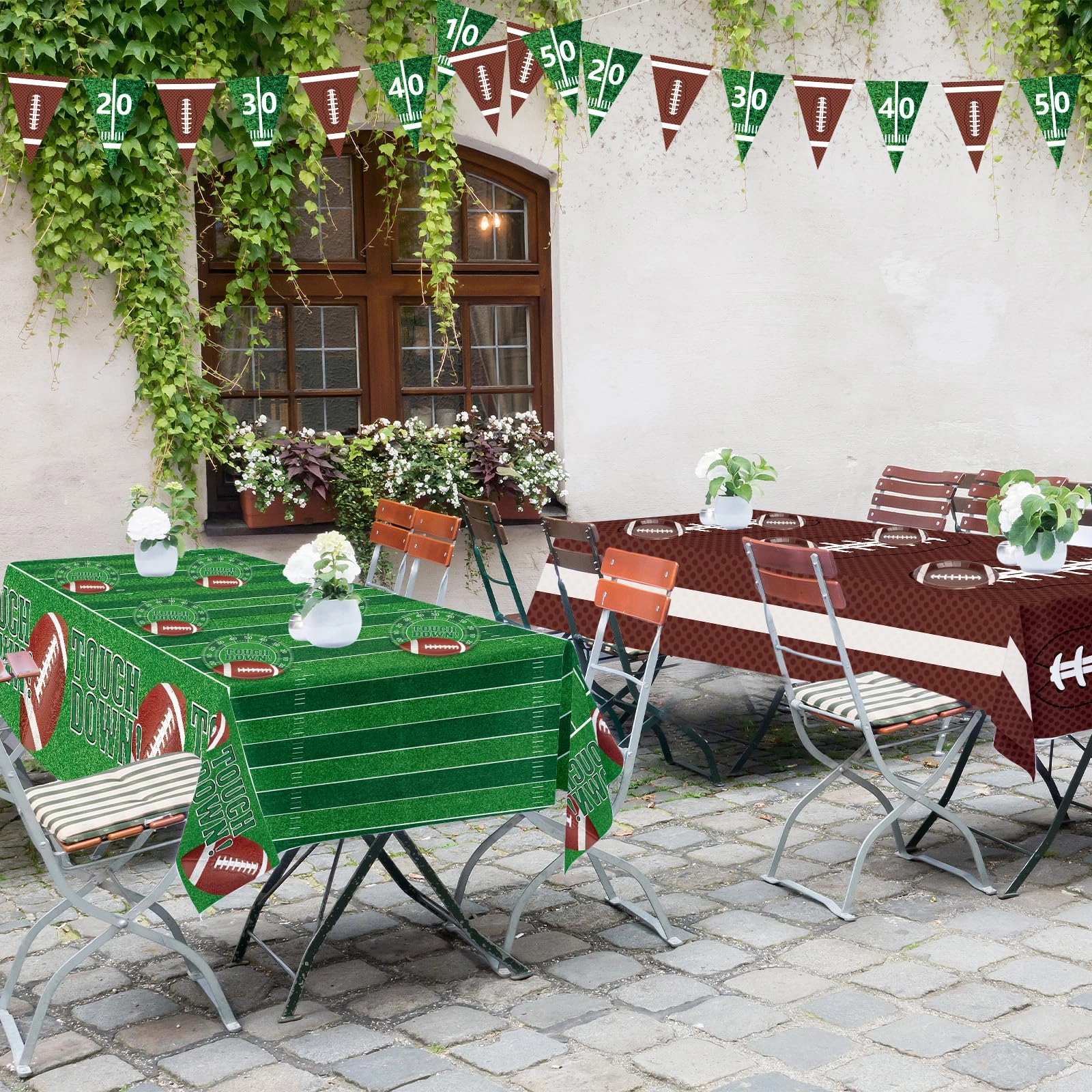 Football Tablecloth - 2.0 Count Football