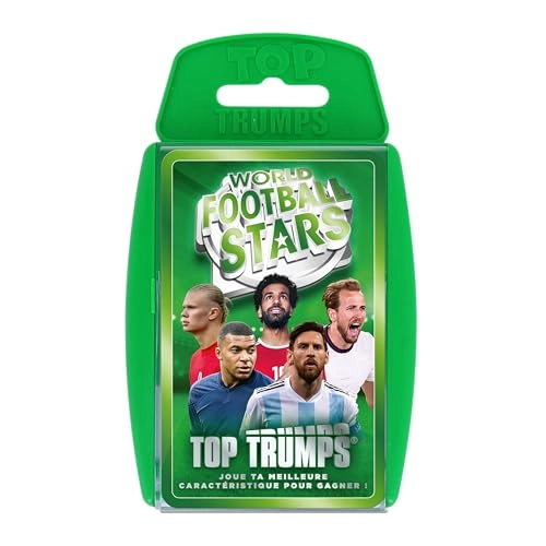 TOP Trumps World Football Stars - Card Game Travel Format (French)