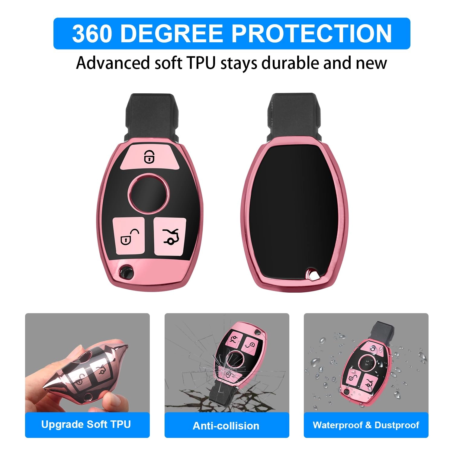Key Fob Cover - E-Class S-Class A-Class C-Class G-Class