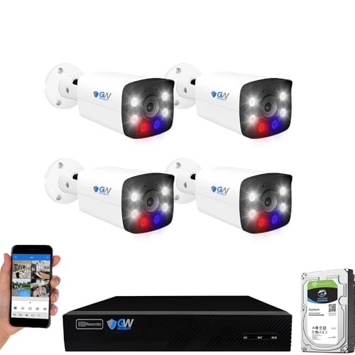 GW4108EP - 8 Channel + GW8038IP - 8MP 4 + GWCAT60 + GWCAT100