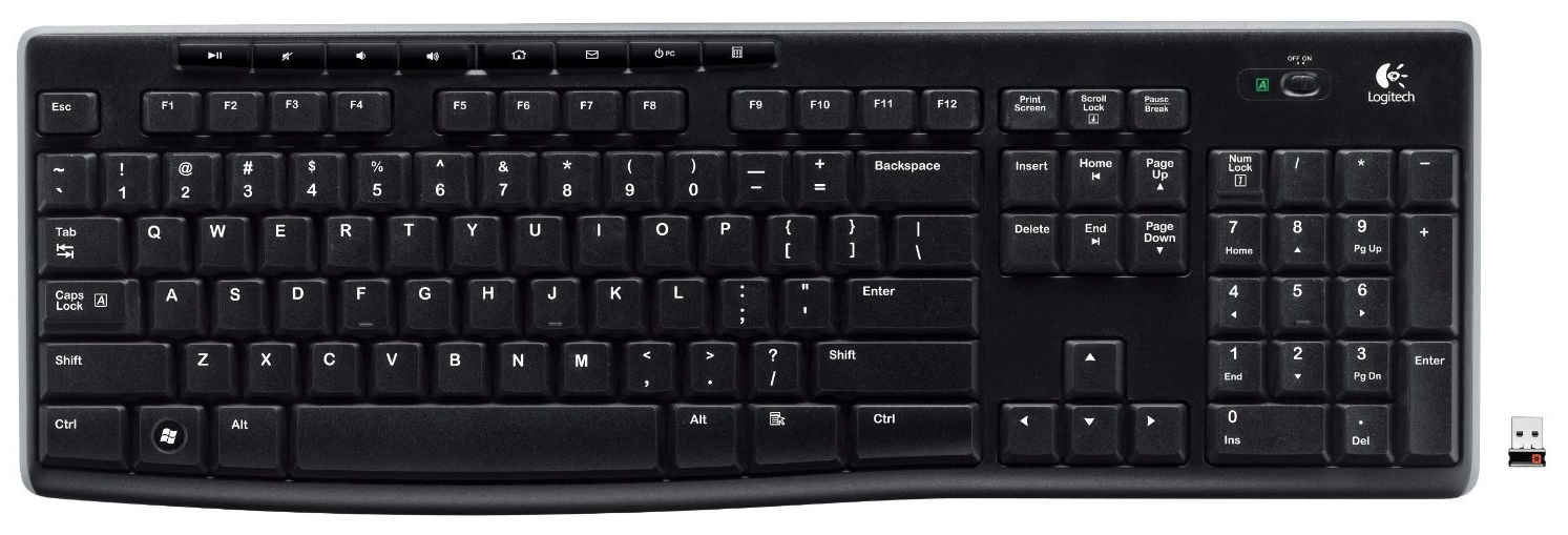 Logitech K270 - Qwerty Wireless