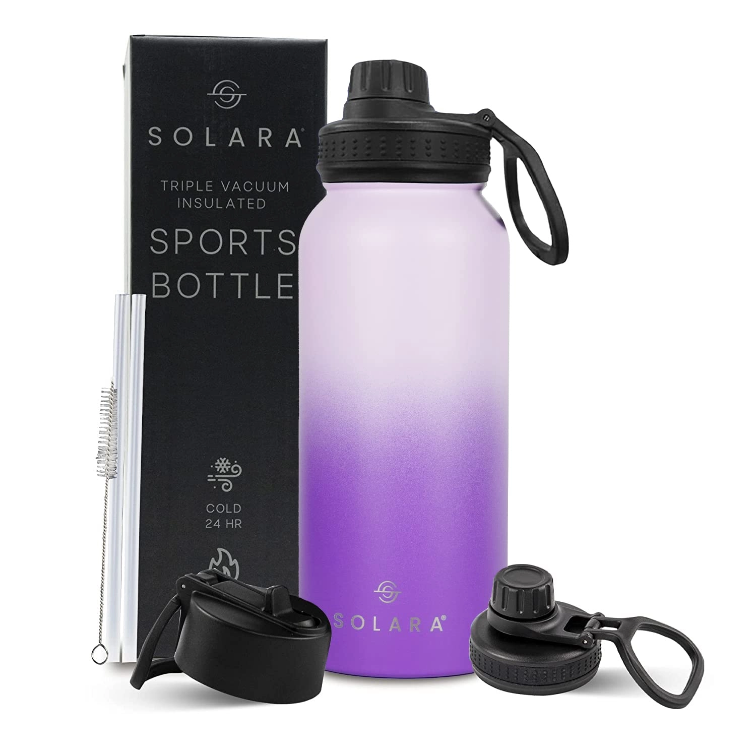 SOLARA Home, SOLARA Home support@solara.in Insulated Water Bottle - 1000 Milliliters