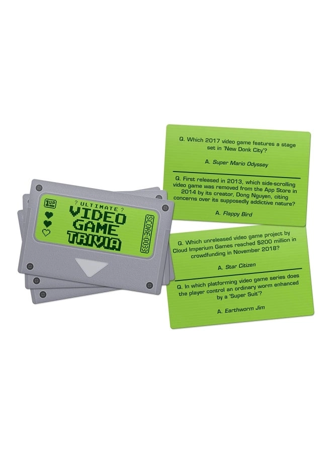 Retro Video Game Trivia Quiz Set