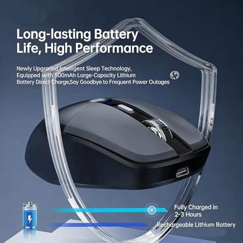 Vertical Mouse - Bluetooth USB