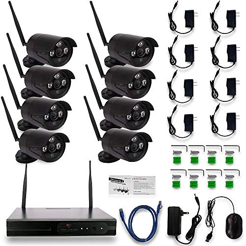 8CH-Wifi-NVR + Bullet Camera - 8 8 channels 2 MP