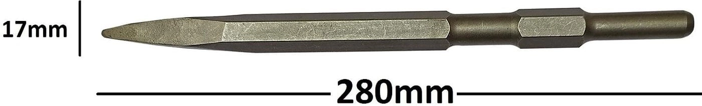 Point and Flat Chisel set - 1-inch 17x280mm
