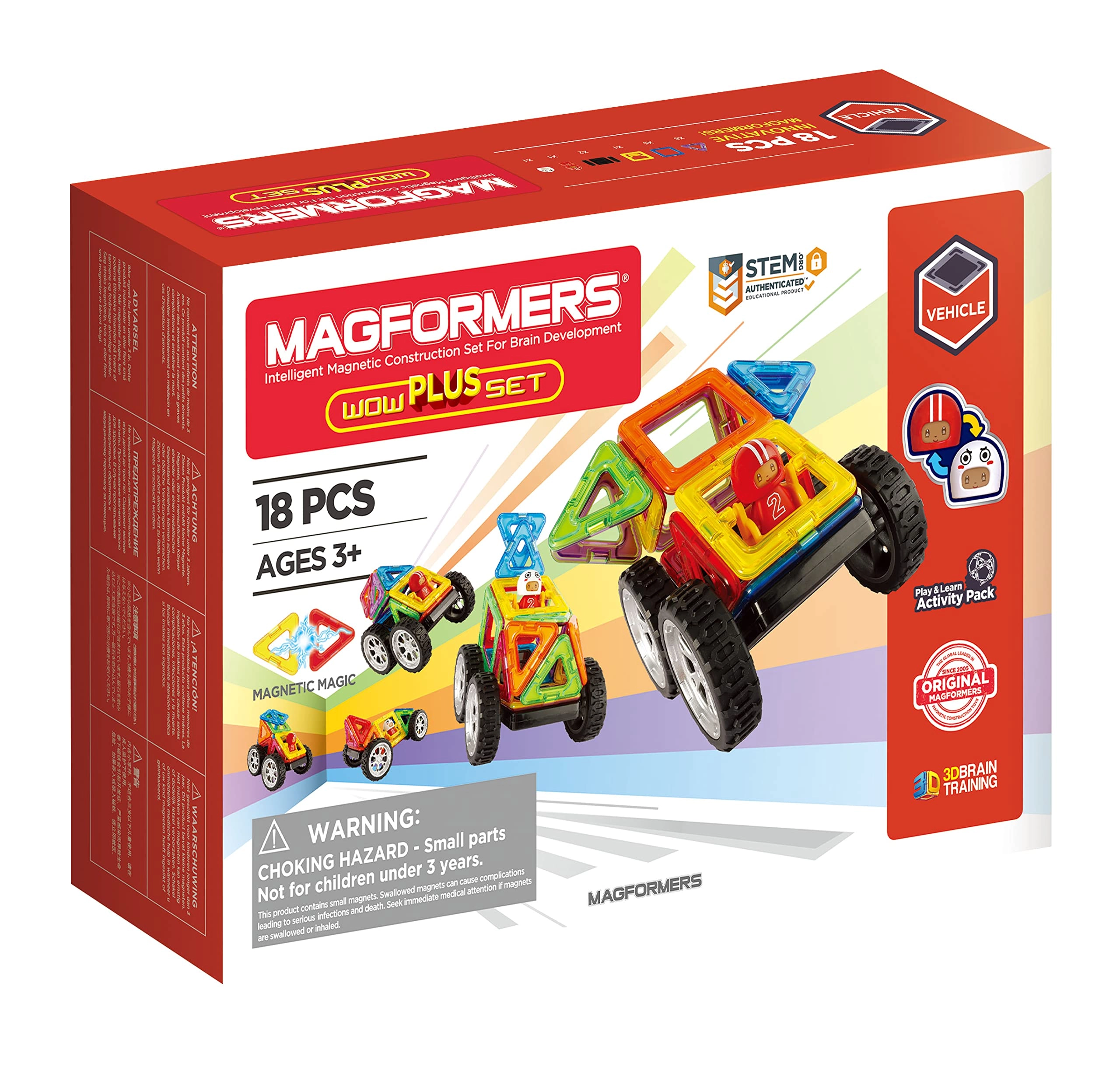 Magformers Wow Plus - 18 pcs