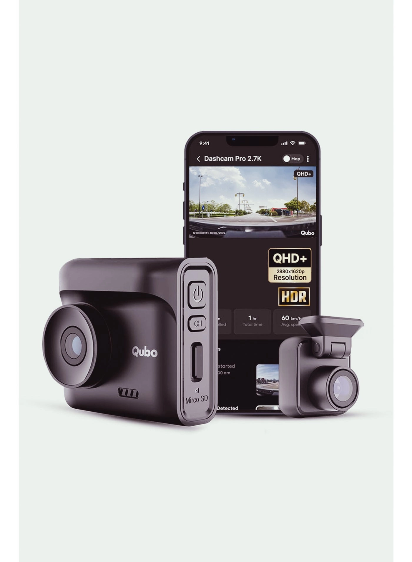 Qubo Pro 2.7K Dual - 2160p