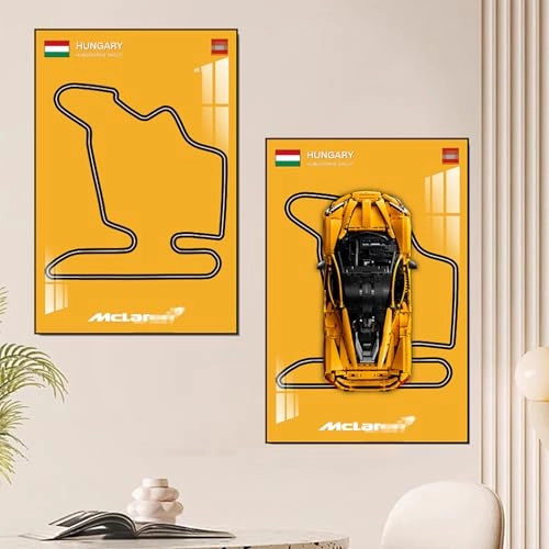 Display Wall Plate - Lego Technic McLaren P1 42172