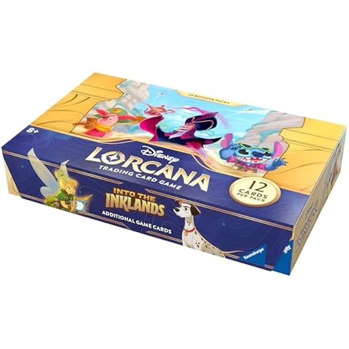 DISNEY LORCANA TRADING CARD GAME - Set of 3 Booster Display 24pcs