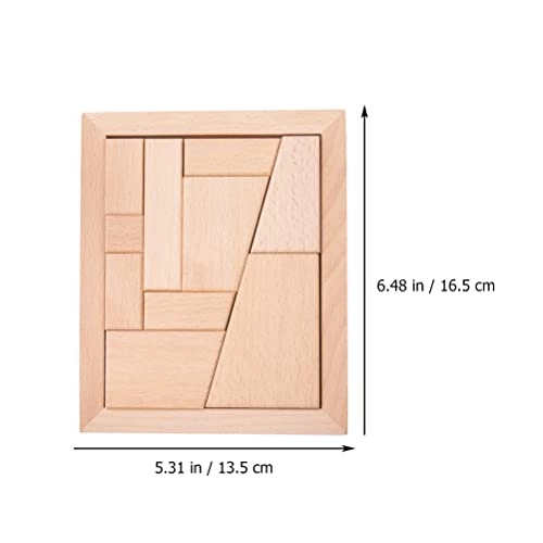 Kids Logic Mind Game - Challenging Puzzle Building Block Toy