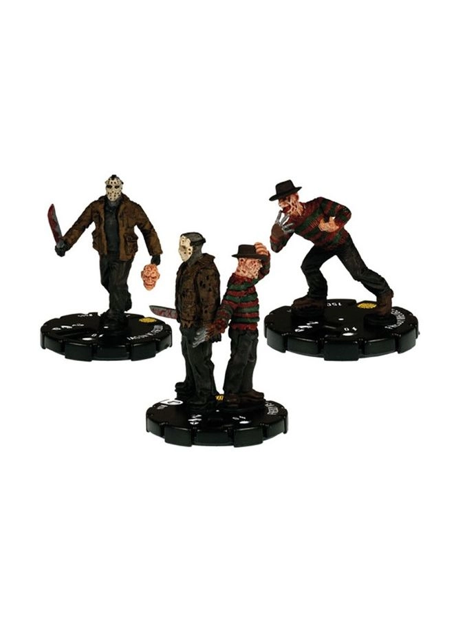 Horrorclix Action Pack Freddy Vs. Jason