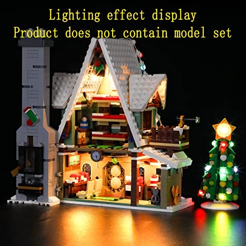LED Light Kit for LEGO Elf Club House 10275 - Plastic 1 4.5-44V