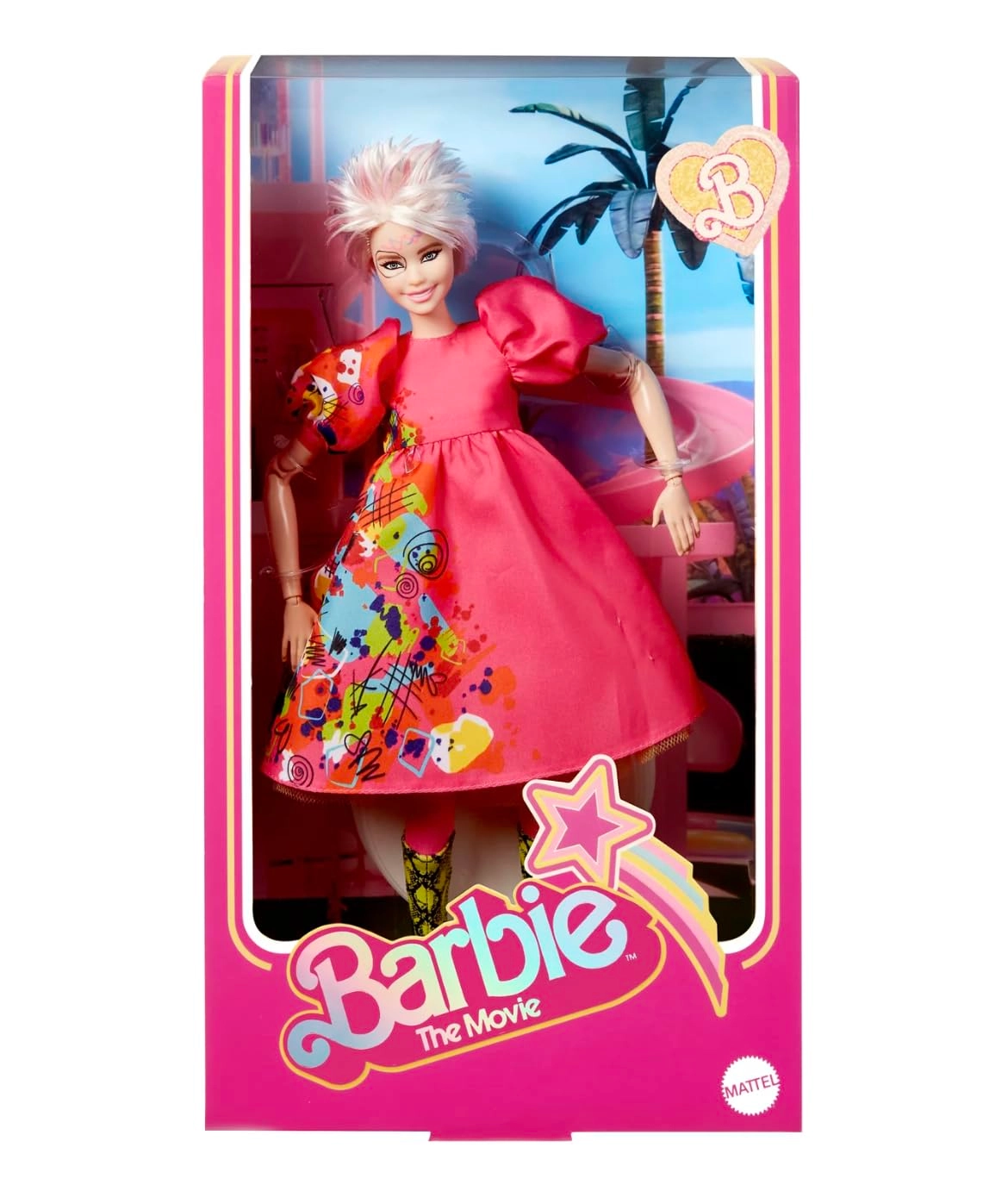 Mattel Weird Barbie Doll - Polypropylene Pink Barbie The Movie Ages 6+