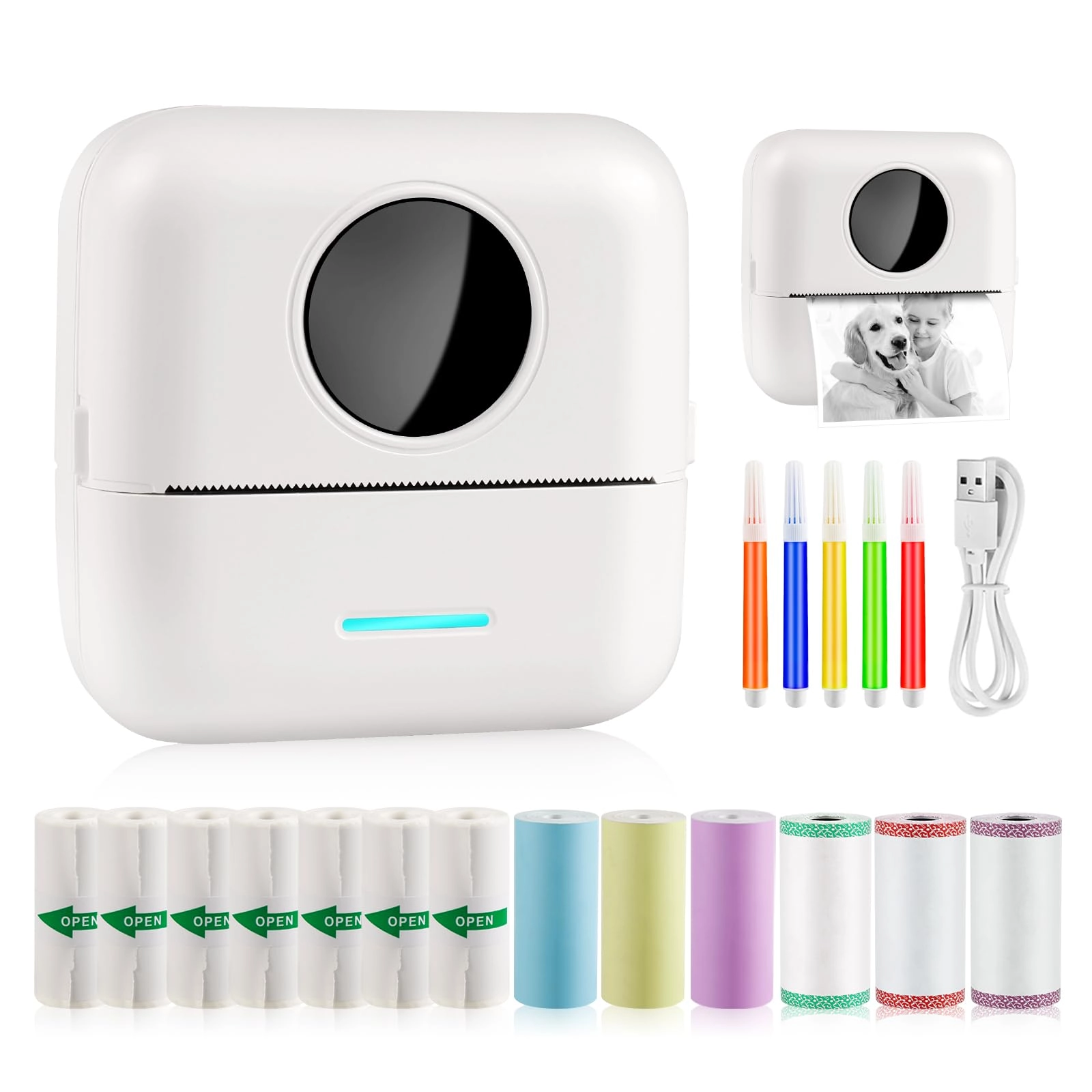 GuKKK Mini Drucker AM-WYT-DYJ-X5 - 57 x 26 mm