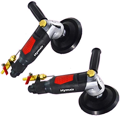 Professional Air Wet Sander/Polisher - 5" Water-injection Pneumatic