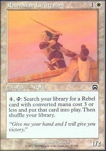 Wizards of the Coast Ramosian Lieutenant - Mercadian Masques