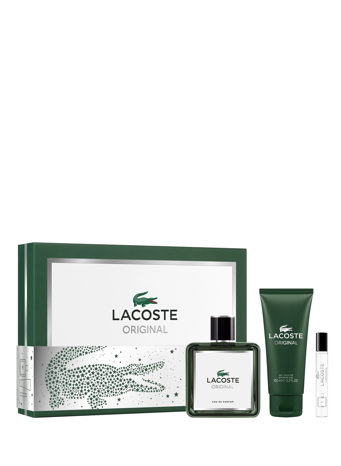 Lacoste Original Eau de Parfum - 100ml 7.5ml Shower Gel