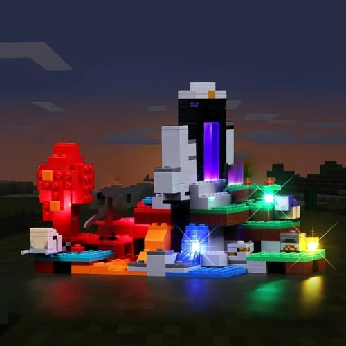 LED Light Kit for LEGO The Ruined Portal 21172