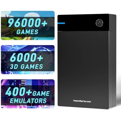 Retro Gaming Hard Drive - 7200 RPM 12TB 3.5-inch HDD