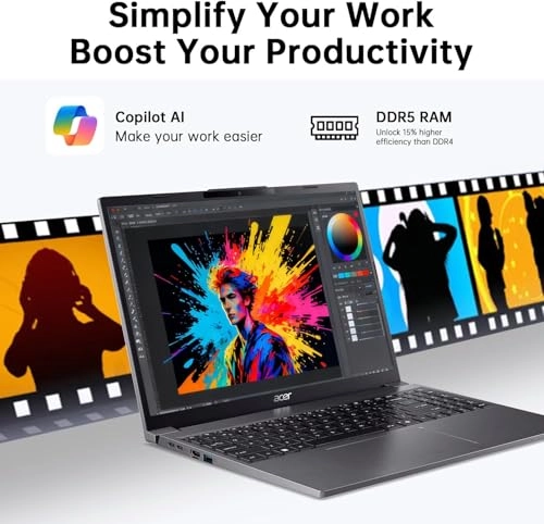 Aspire AG15 - 15.3'' Core i5-1334U 16GB DDR5 256GB SSD