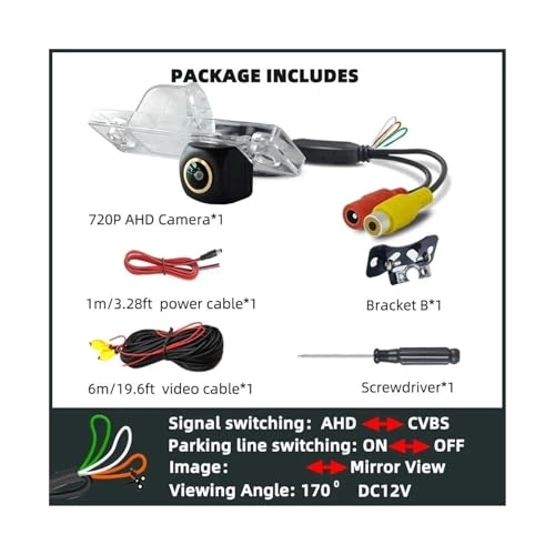 Backup Camera - Night Vision 756 (H) x 504 (V)