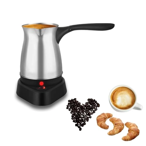Turkish Coffee Maker - 600ml Stainless Steel Electric