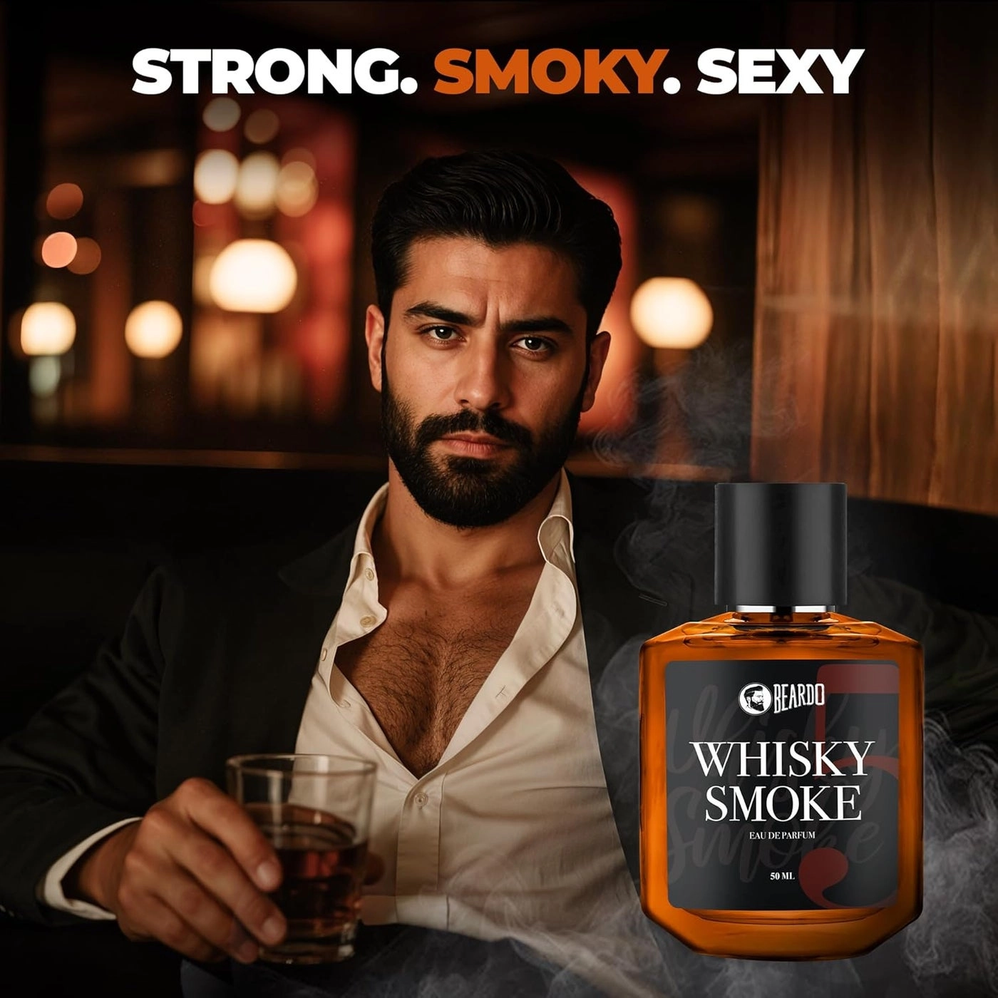 Whiskey Smoke Perfume - 50ml