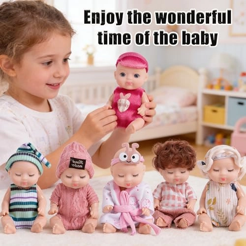 Reborn Mini Doll - 6 Pieces Forest Set