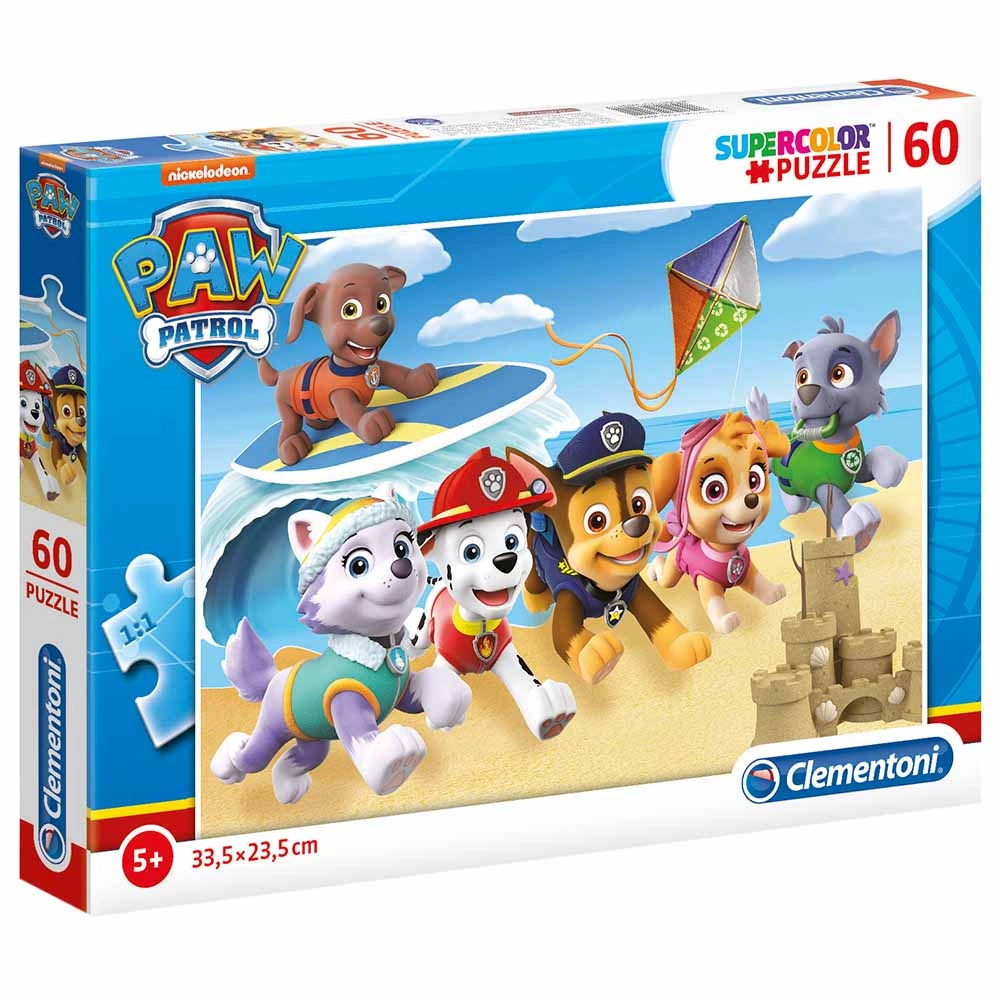 Paw Patrol Supercolor Puzzle (ALGT-26091) - 60 pcs