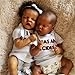 Reborn Baby Doll - 18 Inch Dark Skin Set