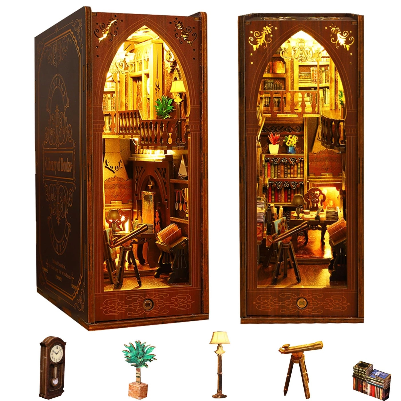 Dollhouse Miniature DIY House Kit - Dream Bottle Series 1:32