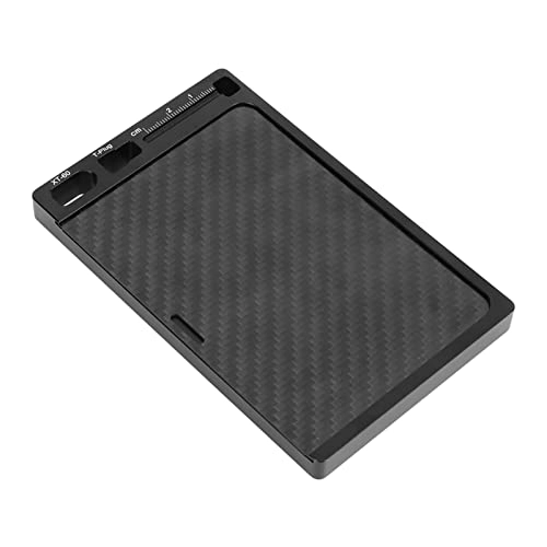 RC Repair Screw Tray - Crash Resistant Aluminium Alloy Black