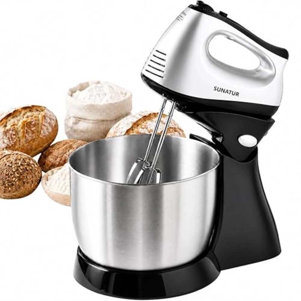 Generic 2-in-1 Electric Egg Beater - 3.5L 300W